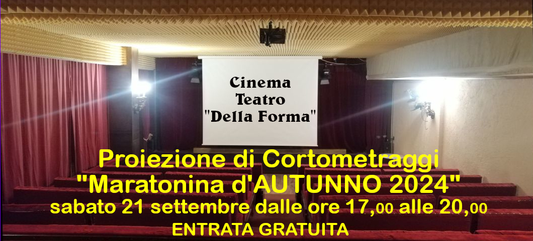 CINE TEATRO DELLA FORMA Roma Maratonina Autunno 2024 v1 GRATIS crop