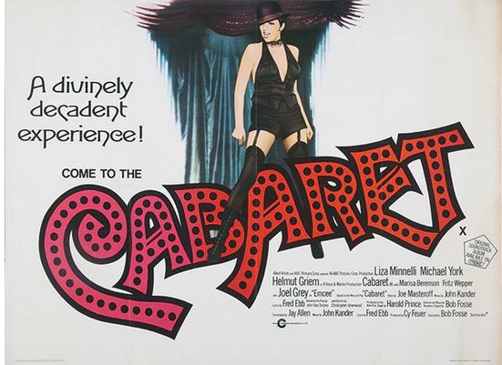 Cabaret 1972 Original Movie Poster