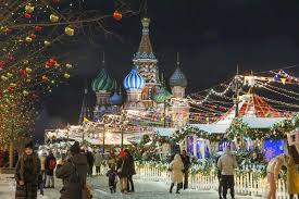 Il Natale a Mosca Russia