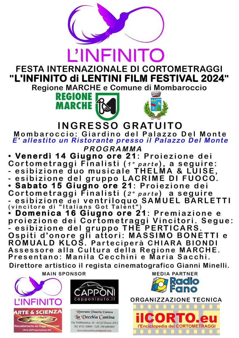 Manifesto LINFINITO v13 800
